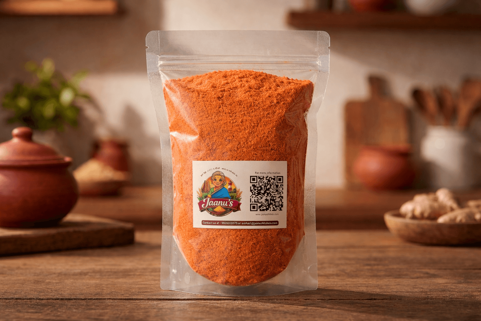 Coconut Chilli Podi